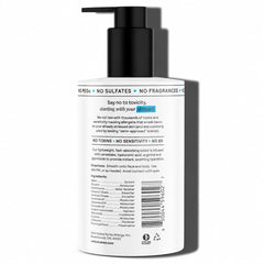 Untoxicated lotion texture closeup demonstrating lightweight, fast-absorbing hydration benefit