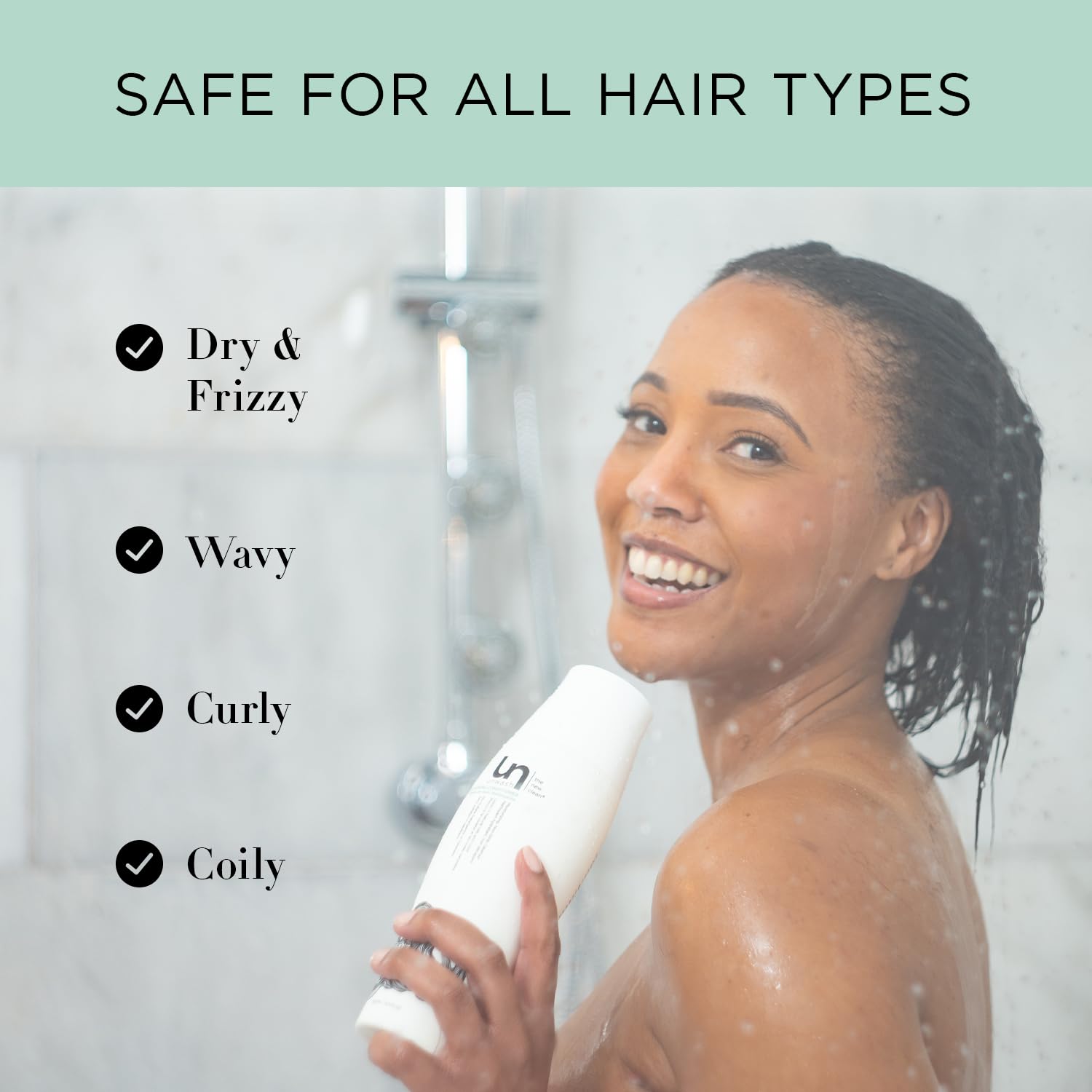 unwash 13.5 fl oz next to common items indicating actual product size
