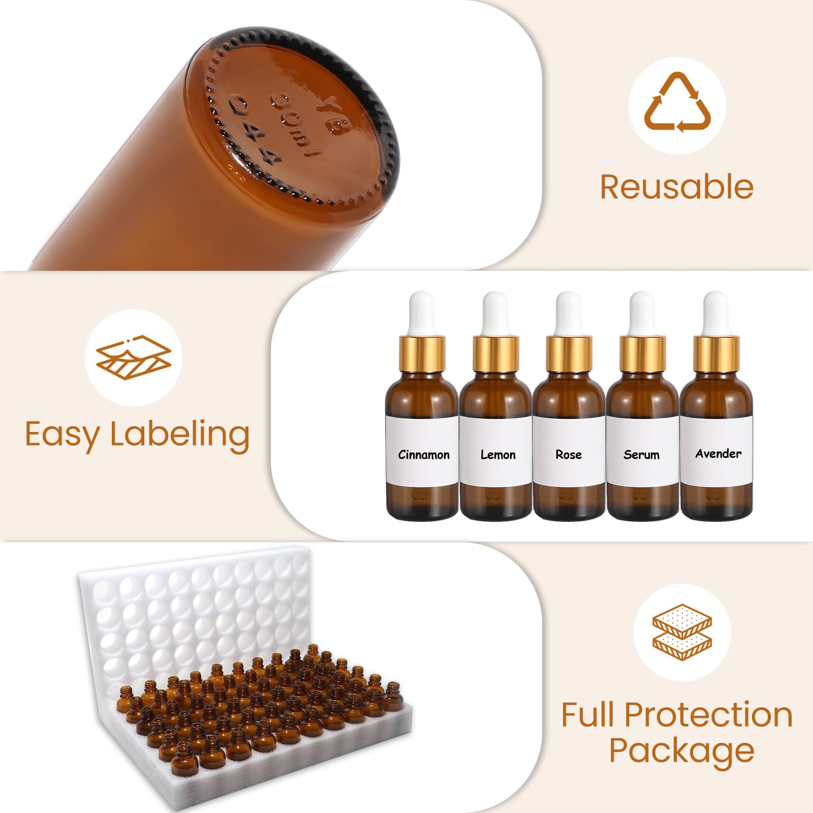 UPBUD bottle held in hand showing 1oz size for easy travel packing