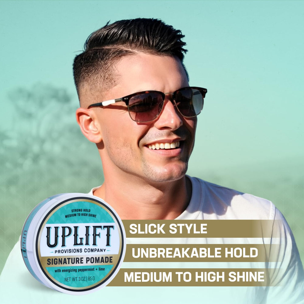 Uplift Provisions Company close-up texture shot showing creamy, non-greasy formula