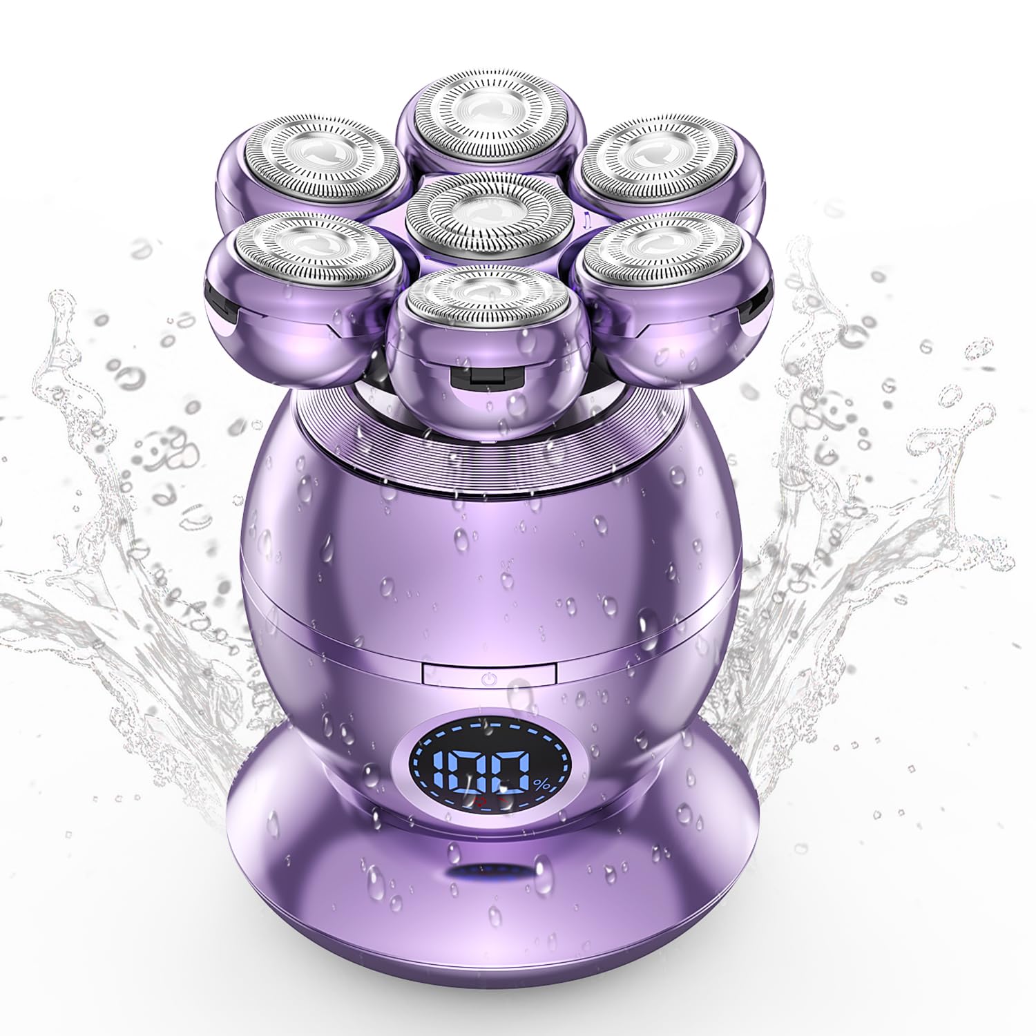 UpperX front view with packaging showing full grooming kit and organized storage benefit