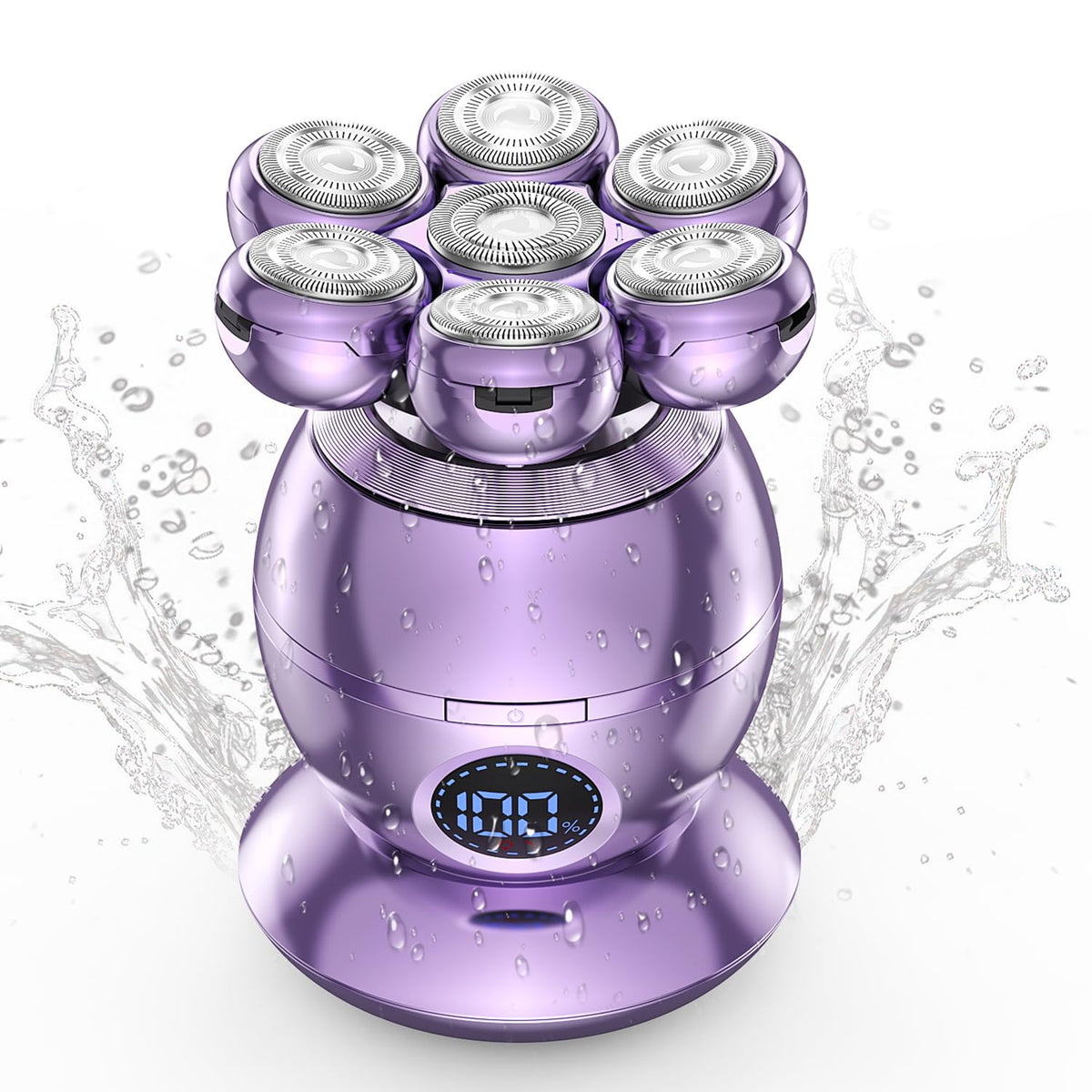UpperX front view with packaging showing full grooming kit and organized storage benefit