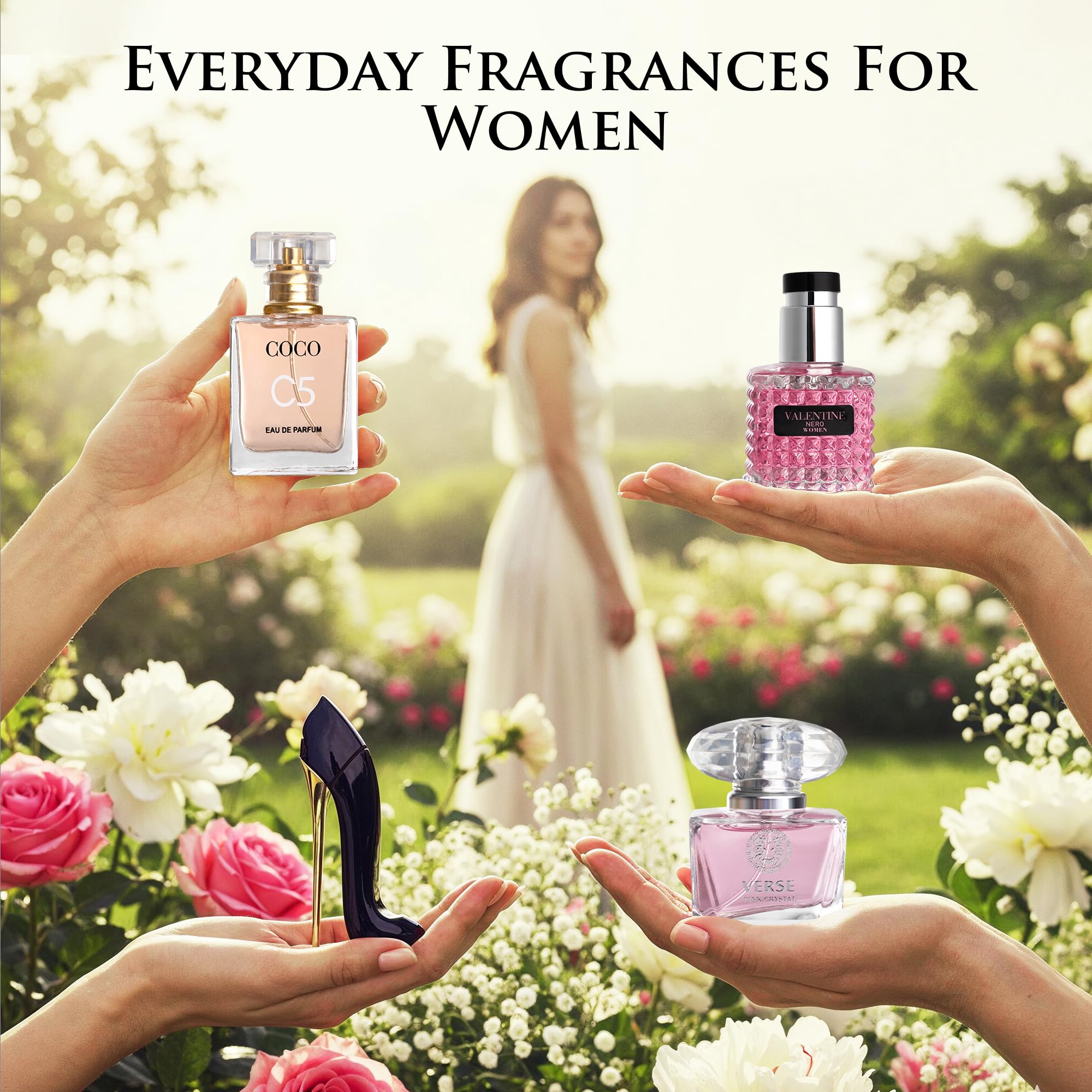URBAN COLLECTION mini collection inside a purse, convenient travel-ready fragrance options