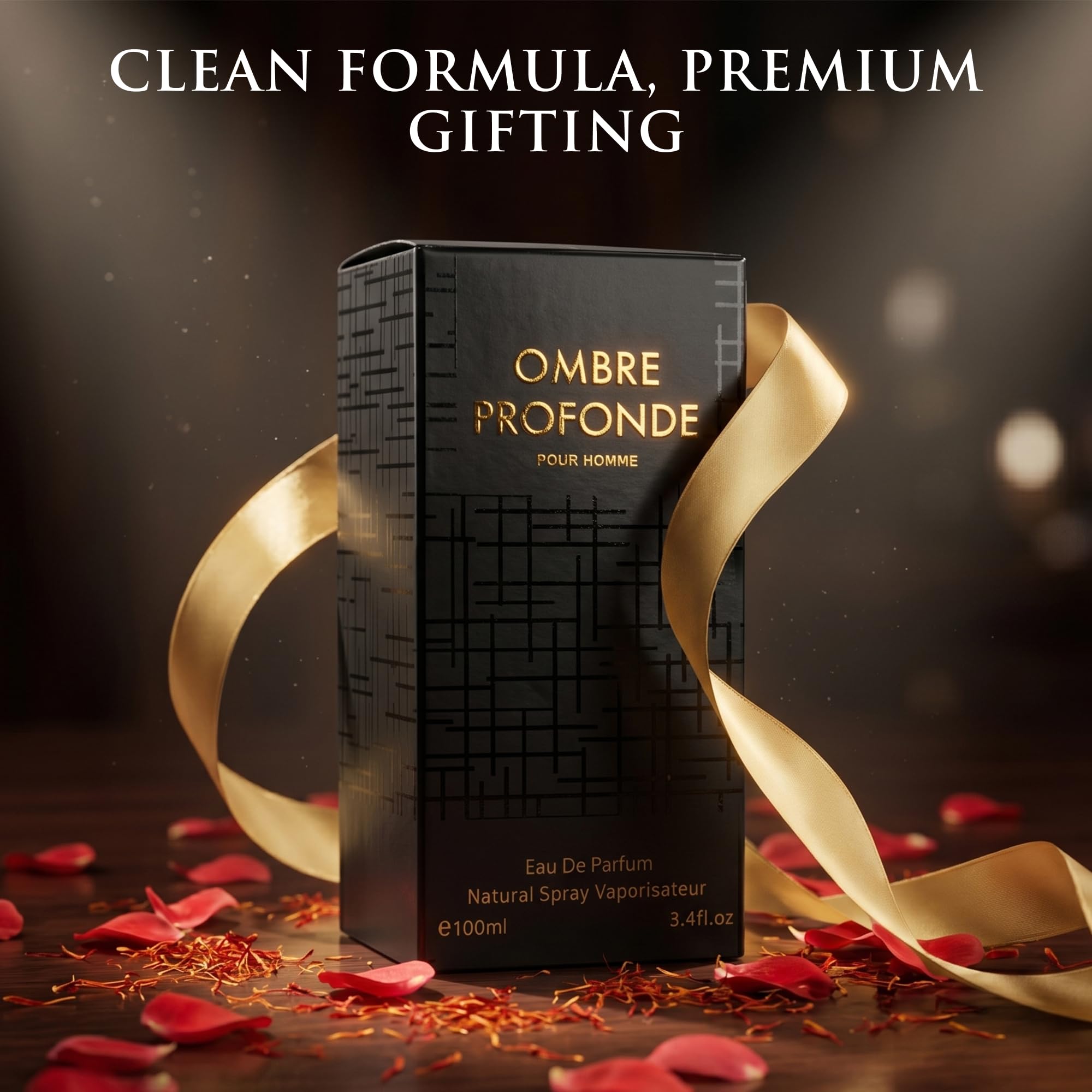 URBAN COLLECTION perfume styled in an evening setting suggesting elegant wear