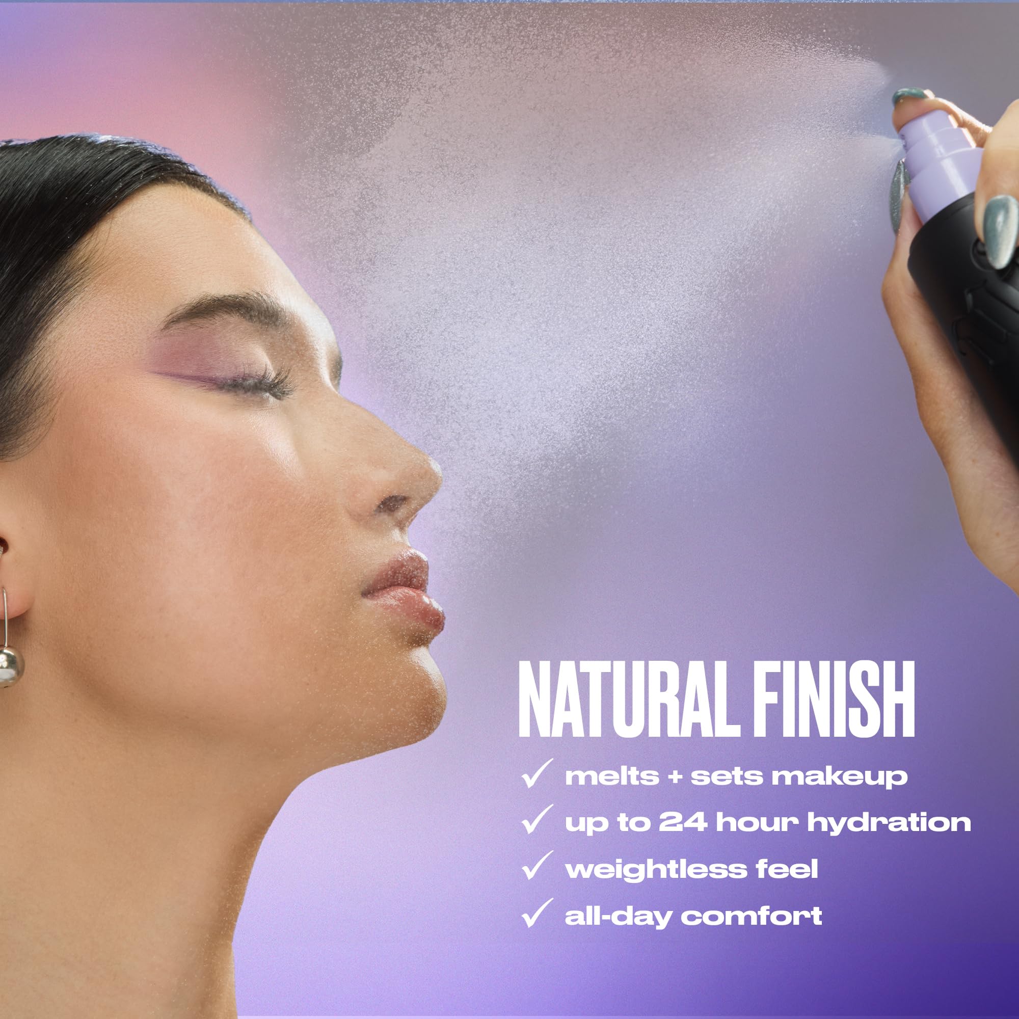 Urban Decay label highlighting key ingredients and waterproof benefit for transparency
