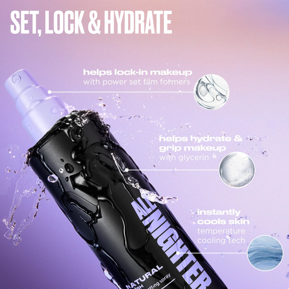 Urban Decay bottle beside a ruler showing jumbo 8.1 fl oz size for scale