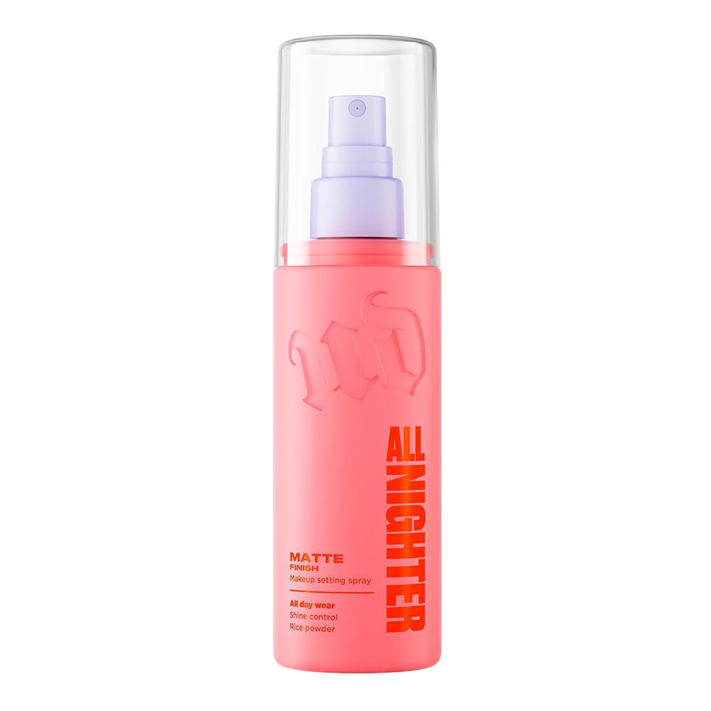 Urban Decay bottle front packaging showing matte finish and long-wear benefit