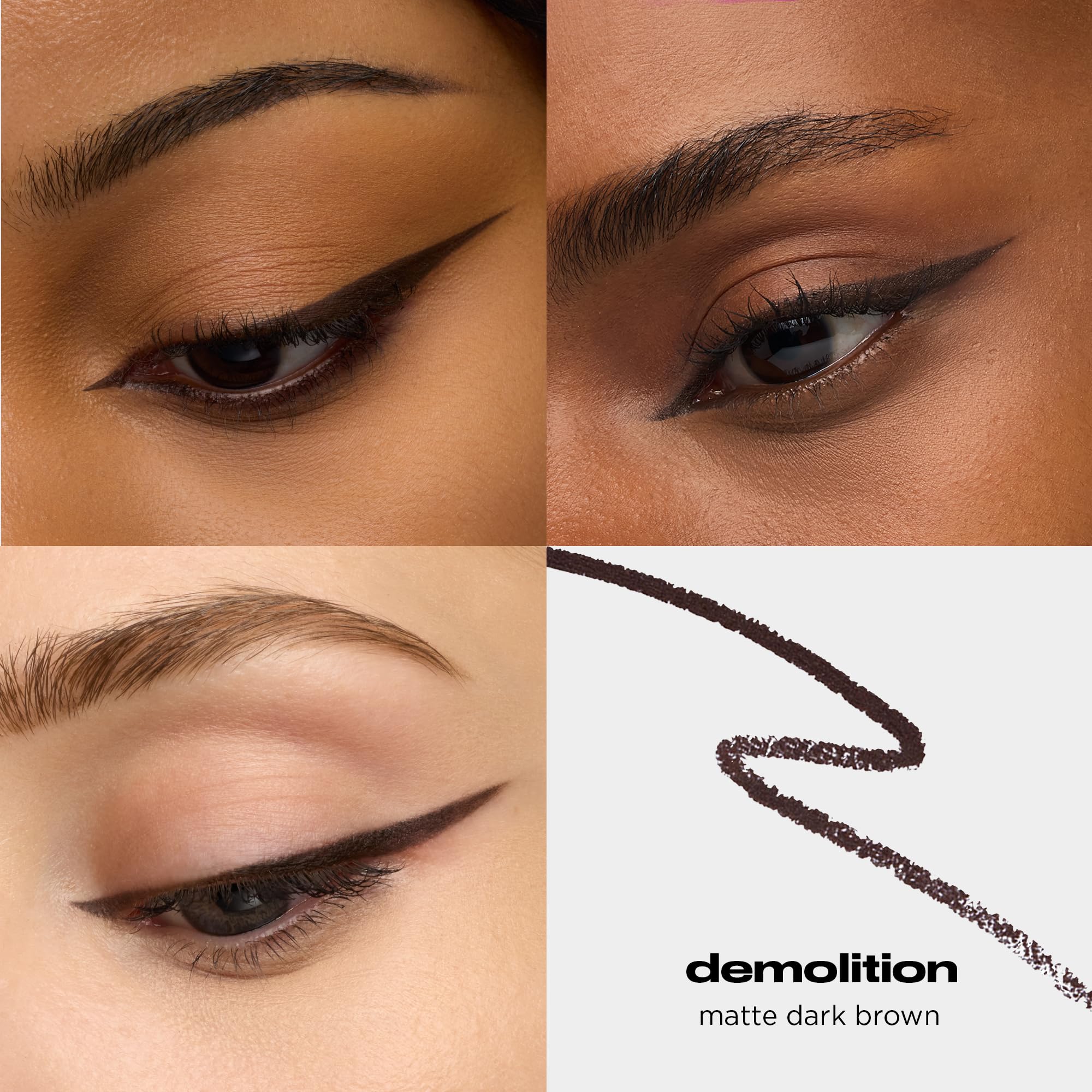 Urban Decay pencil tip close-up demonstrating smooth, creamy glide benefit