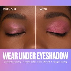 URBAN DECAY close-up of flocked wand applicator for precise application