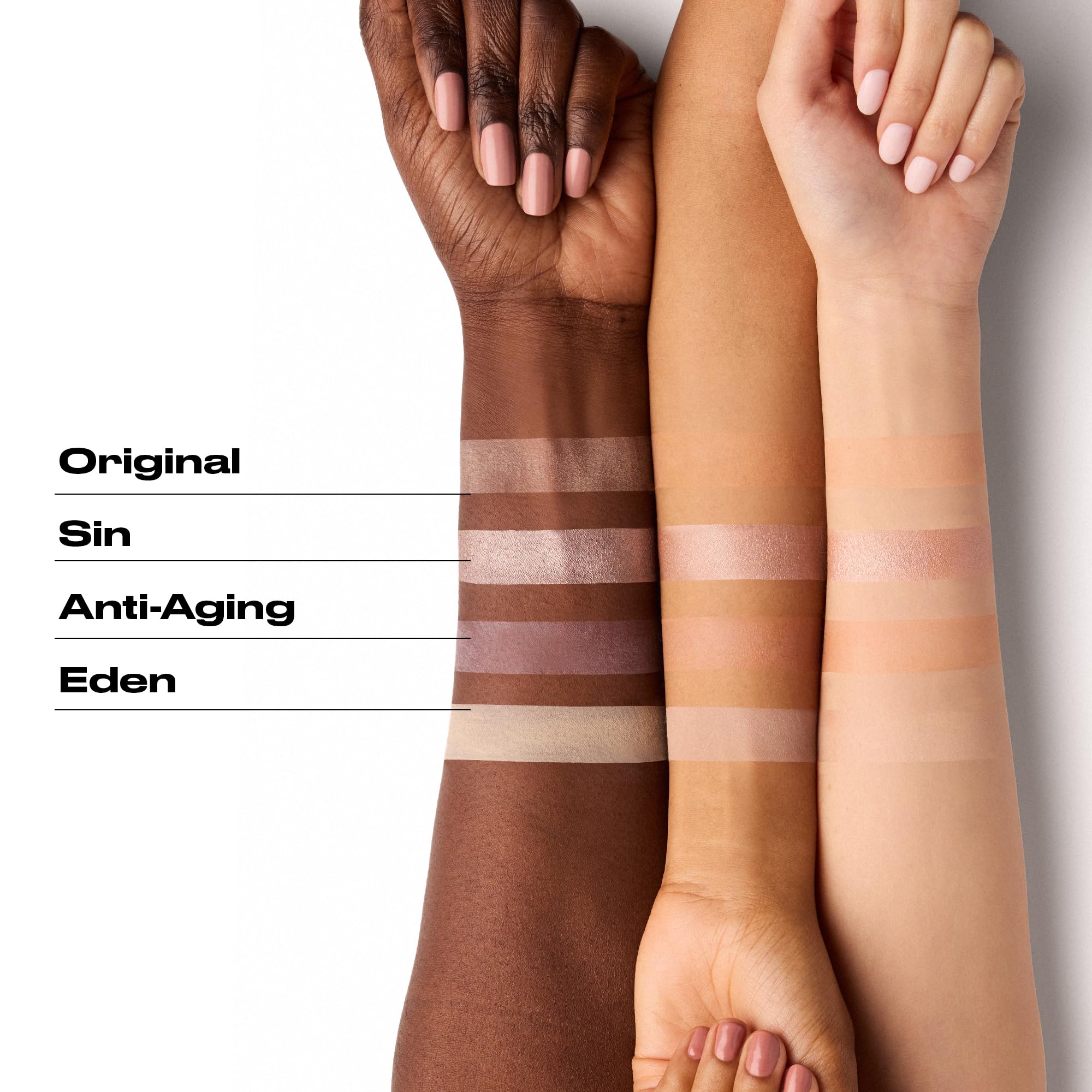 URBAN DECAY label detail highlighting vegan and paraben-free benefit
