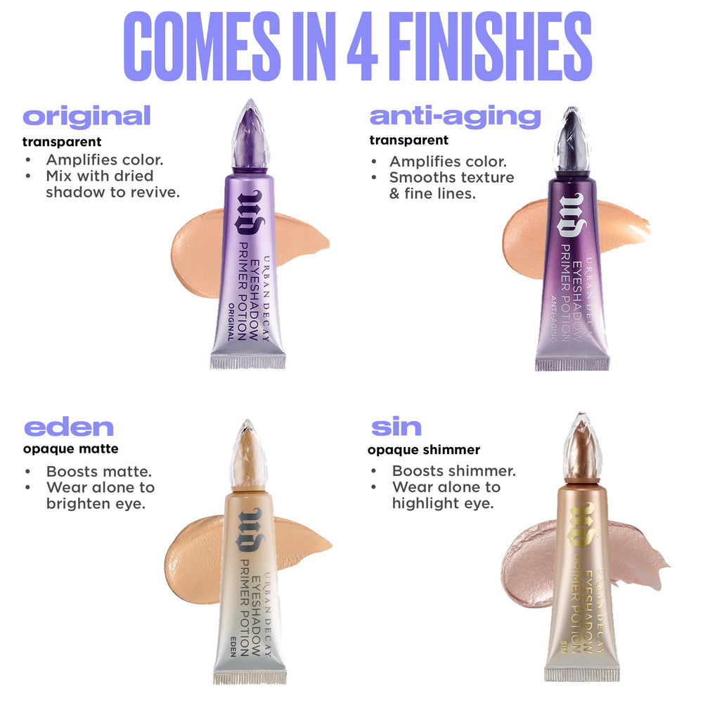 URBAN DECAY primer tube beside coin showing 0.33 oz size comparison