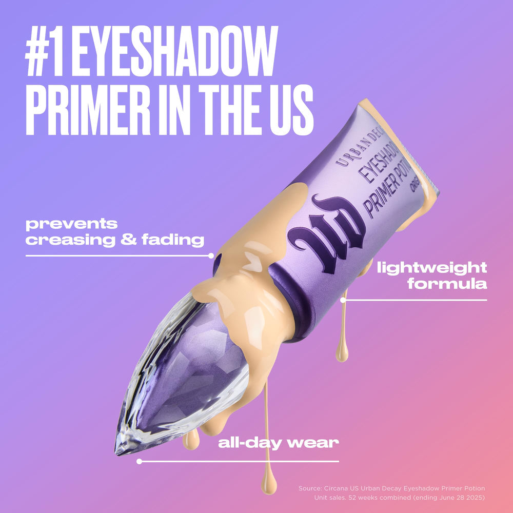 URBAN DECAY texture close-up showing creamy matte primer consistency