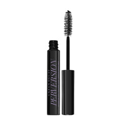 Urban Decay Perversion mini front packaging shows compact tube and bold black finish for travel
