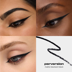 Urban Decay closeup of pencil tip, creamy texture for precise application