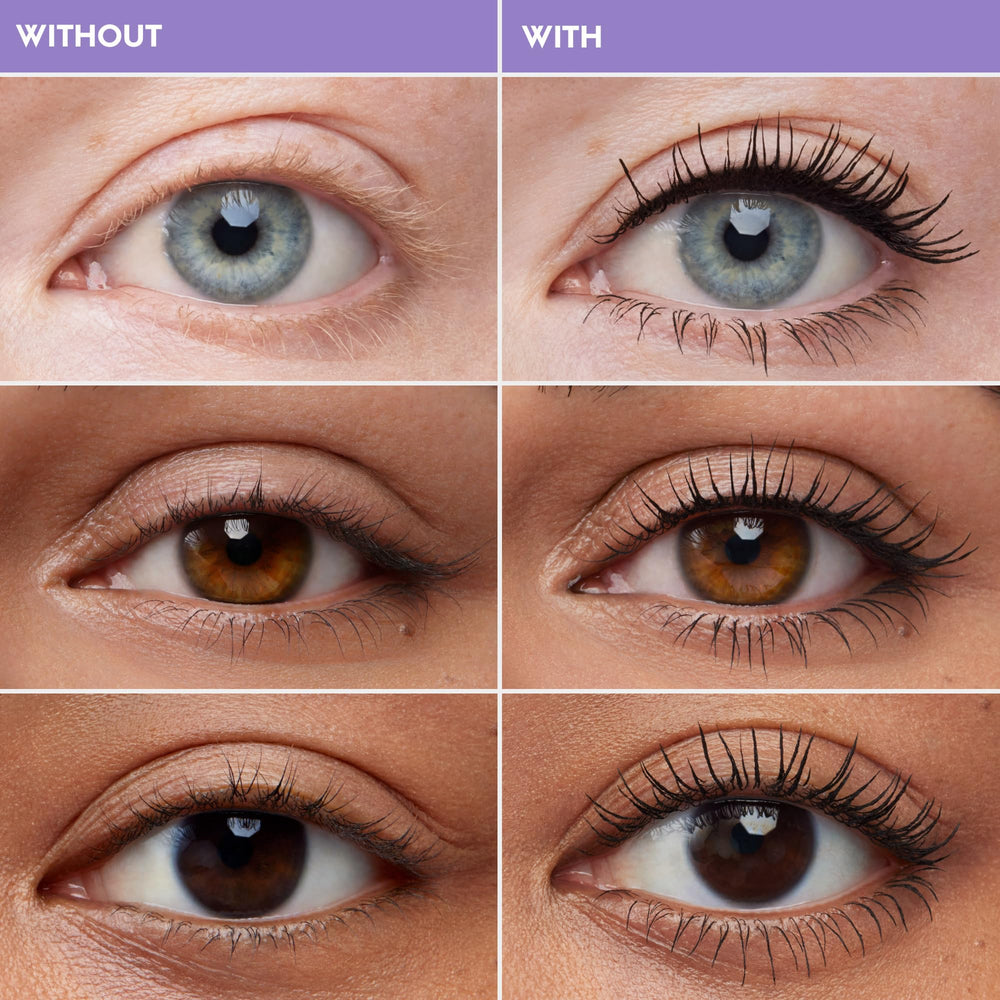 Urban Decay wand closeup displaying soft bristles for defined, clump-free lashes
