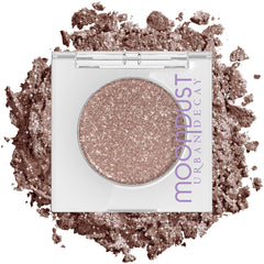 Urban Decay Space Cowboy front pan showing champagne gold sparkle and easy pickup