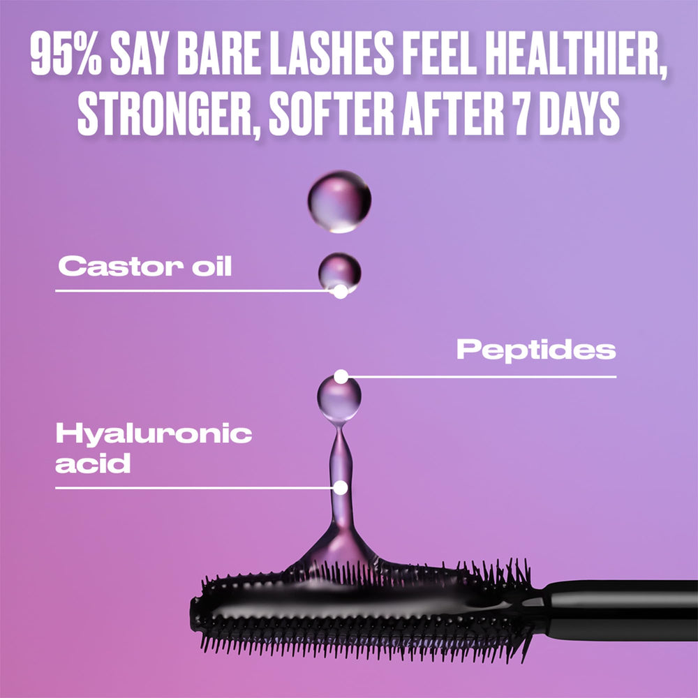 Urban Decay mascara beside a ruler showing compact 0.29 fl oz size