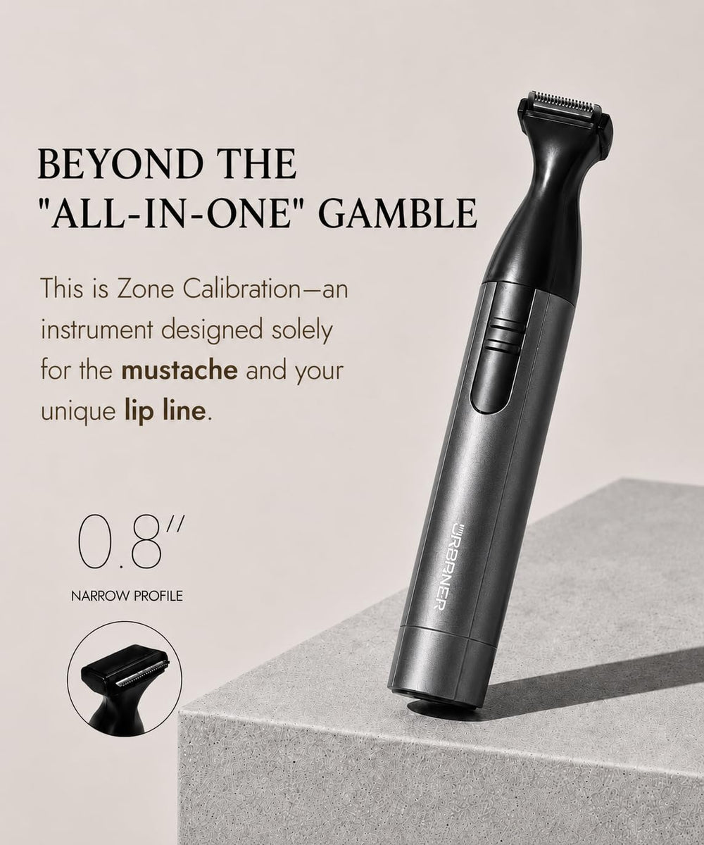 URBANER adjustable comb demonstration with 0.08 to 0.55 inch settings for exact length control