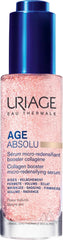 Uriage bottle front view showing elegant serum packaging and appeal