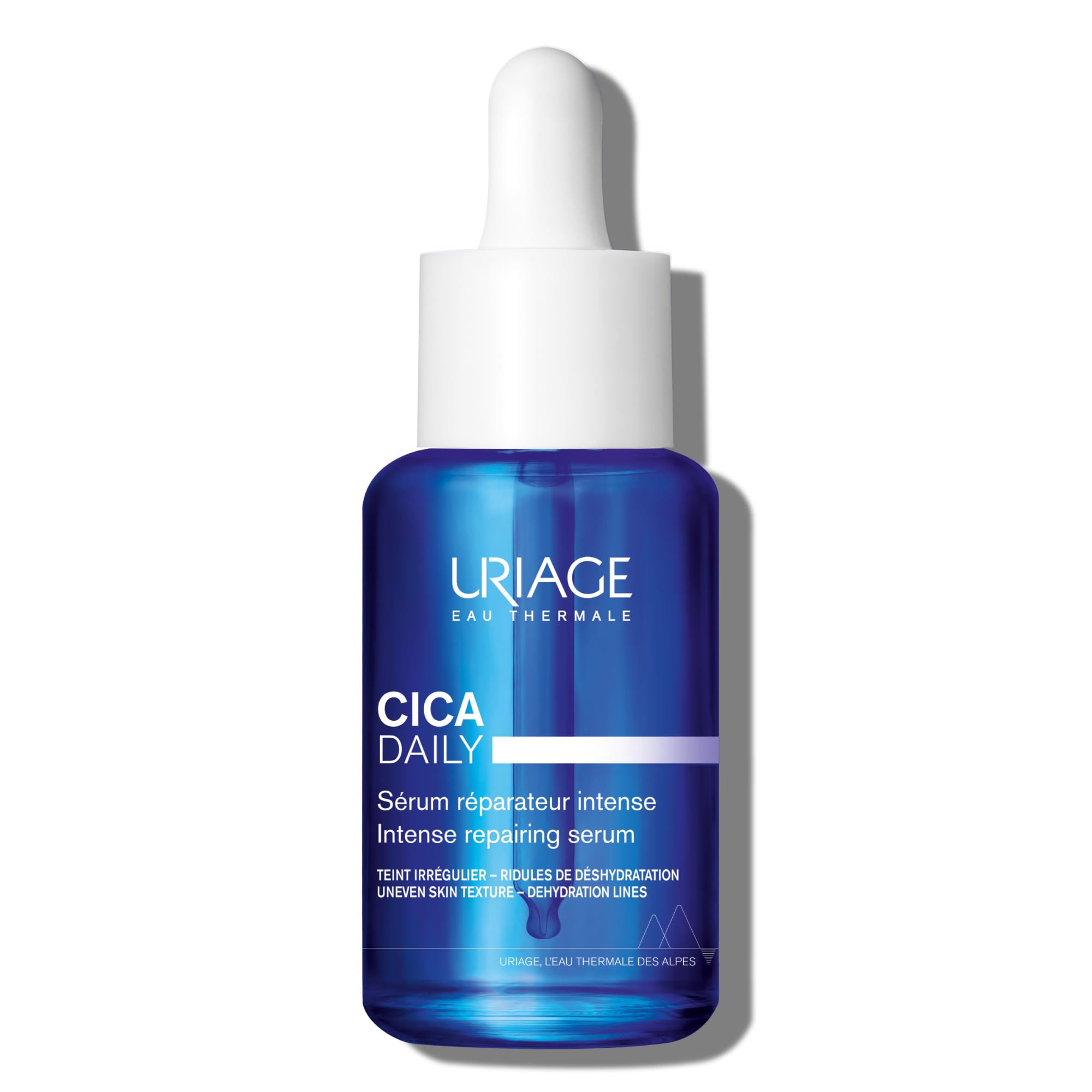 Uriage Cica‑Daily front bottle showing clean clinical packaging and hydration benefit