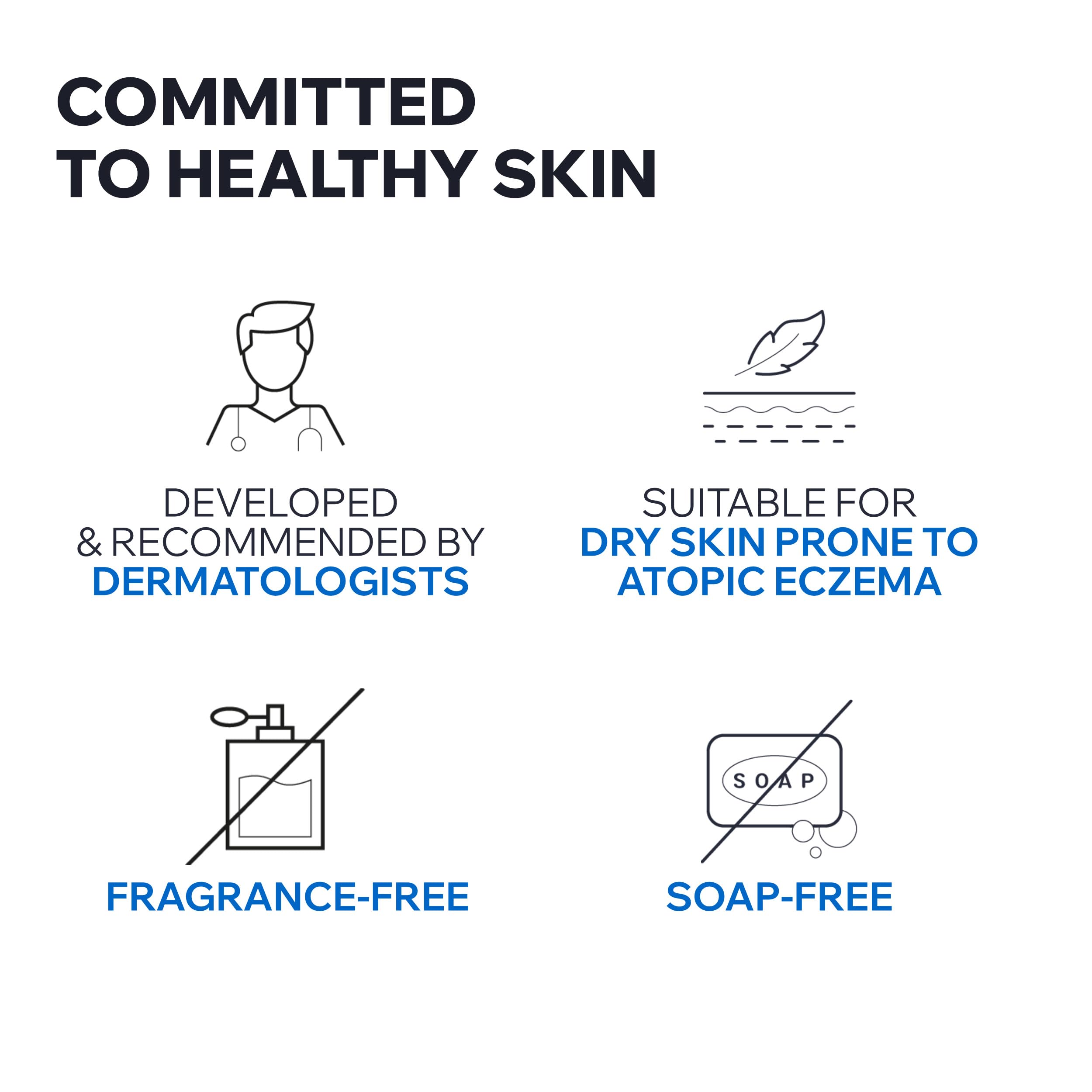 Uriage Xemose C8+ family shower lifestyle showing safe use for sensitive skin