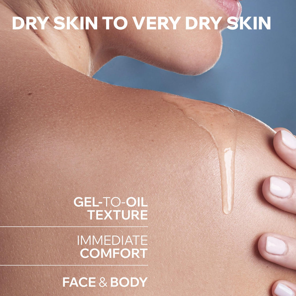 Uriage Xemose C8+ creamy foam in hand demonstrating easy lather and rinse