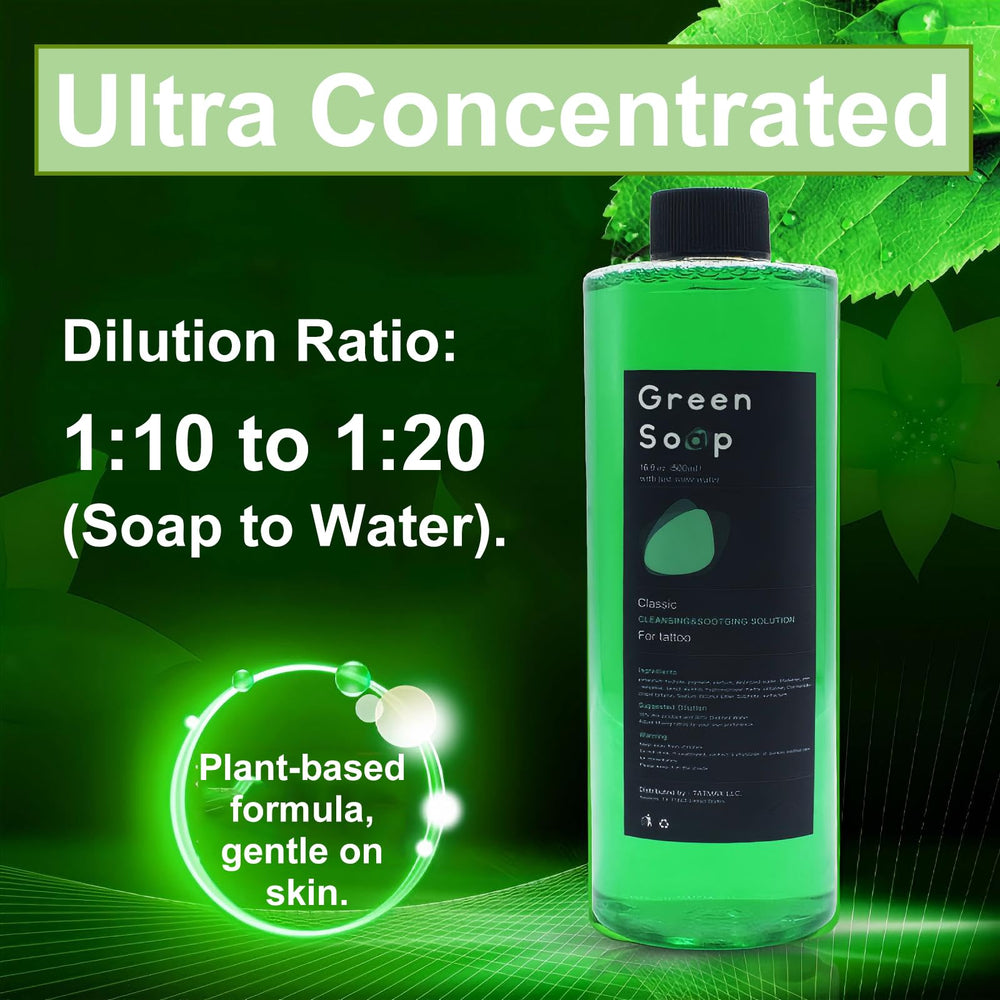Urknall diluted solution in bottle with measurement marks for accurate mixing