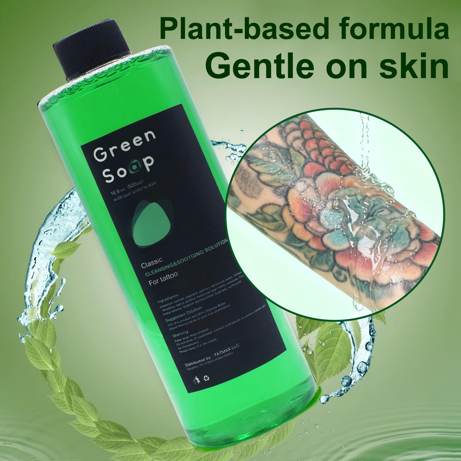 Urknall bottle held in hand showing scale and convenient studio-sized concentrate