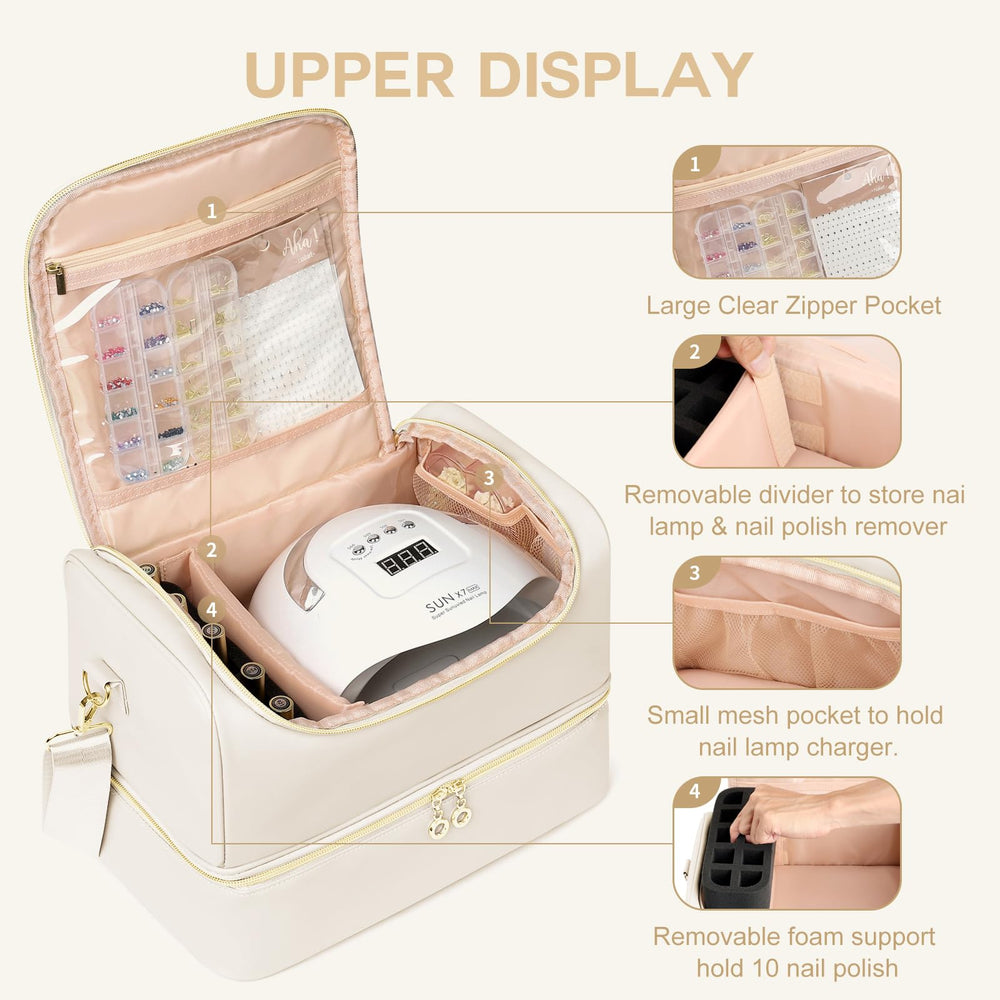 Uross shoulder strap and top handle illustrating comfortable transport options