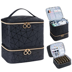 Uross front view closed showing compact organizer and secure carry benefit