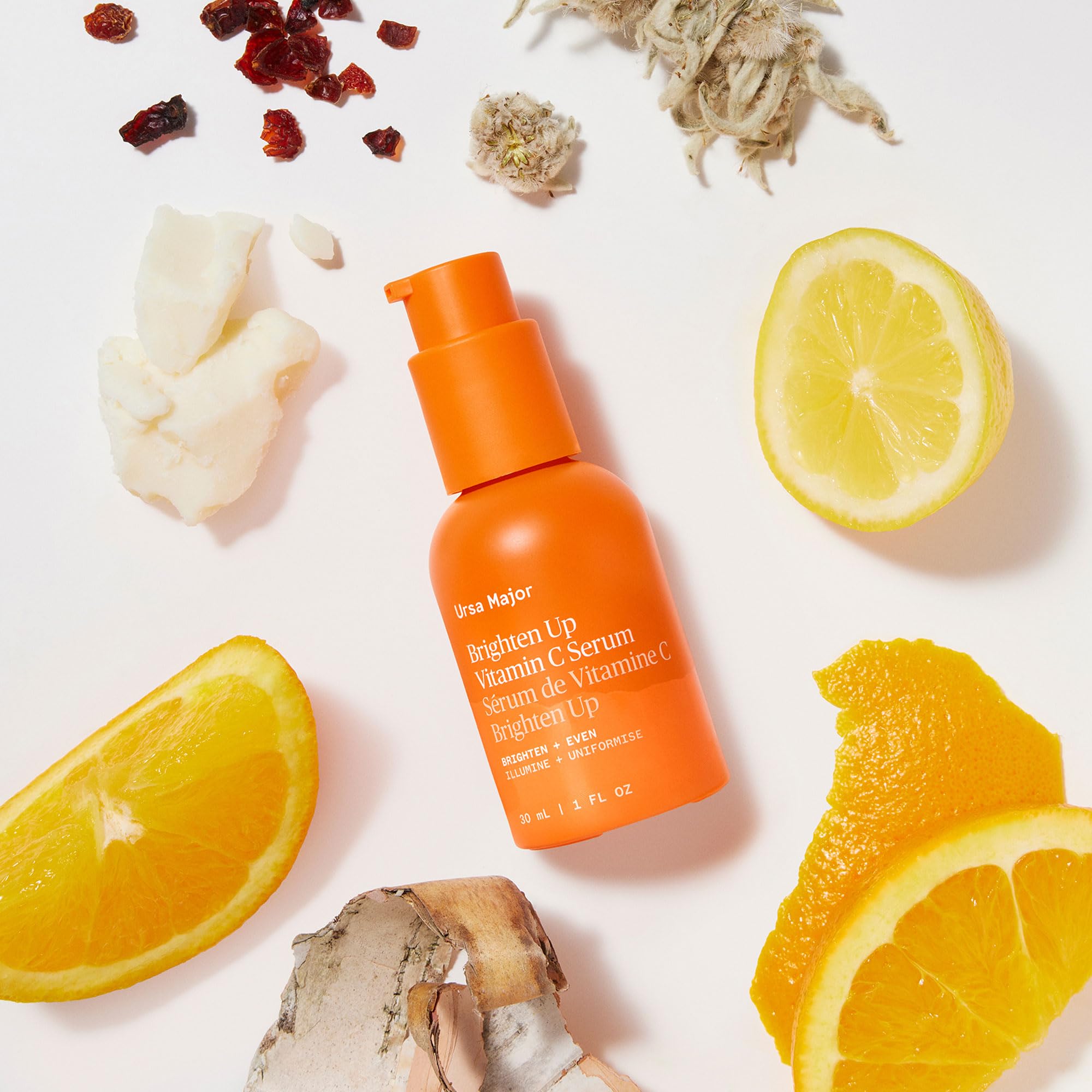 Ursa Major hand applying serum illustrating easy layering and fast absorption