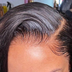 Usexy lace front closeup showing thin mesh lace for realistic blending