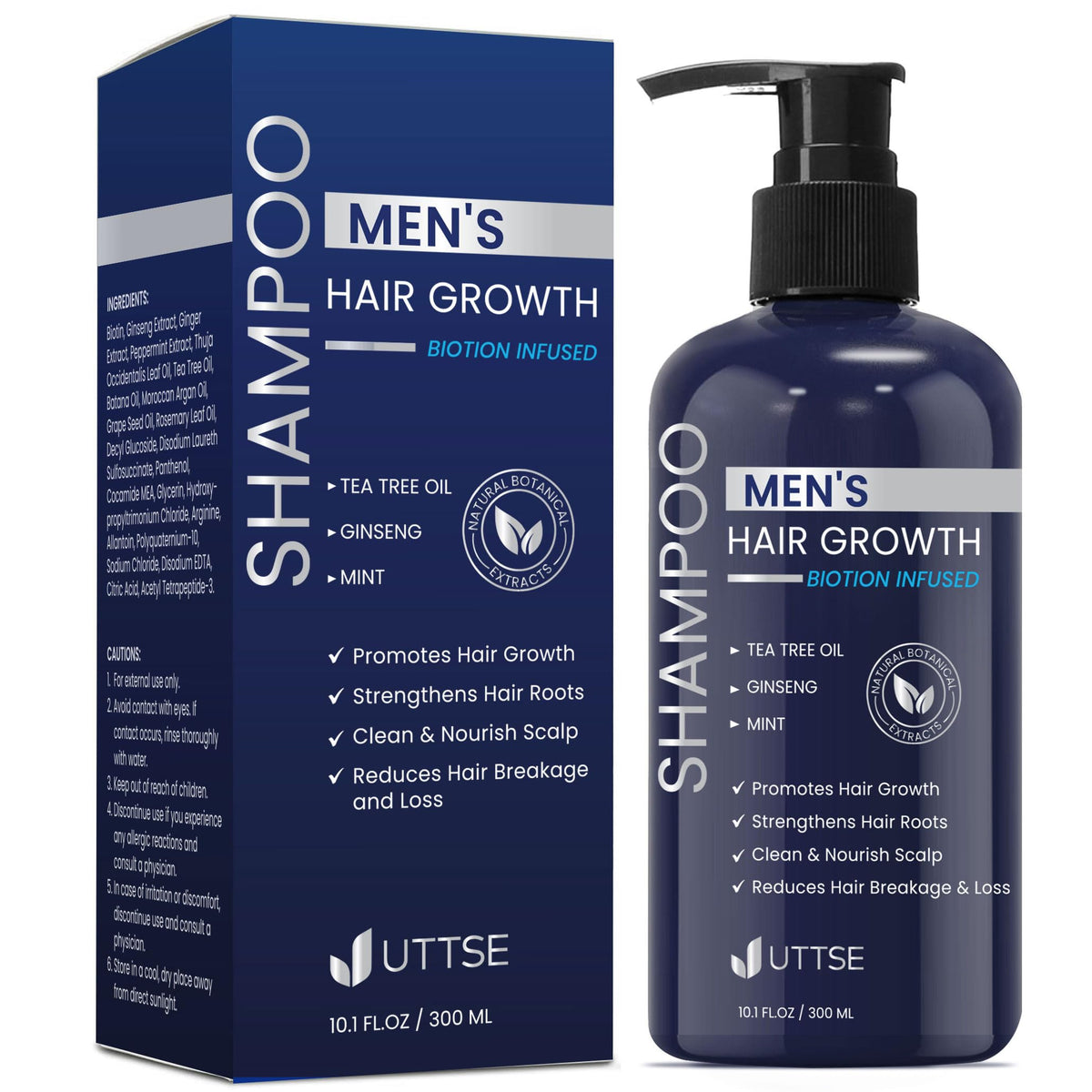 uttse front packaging showing bottle benefit of visible thickness