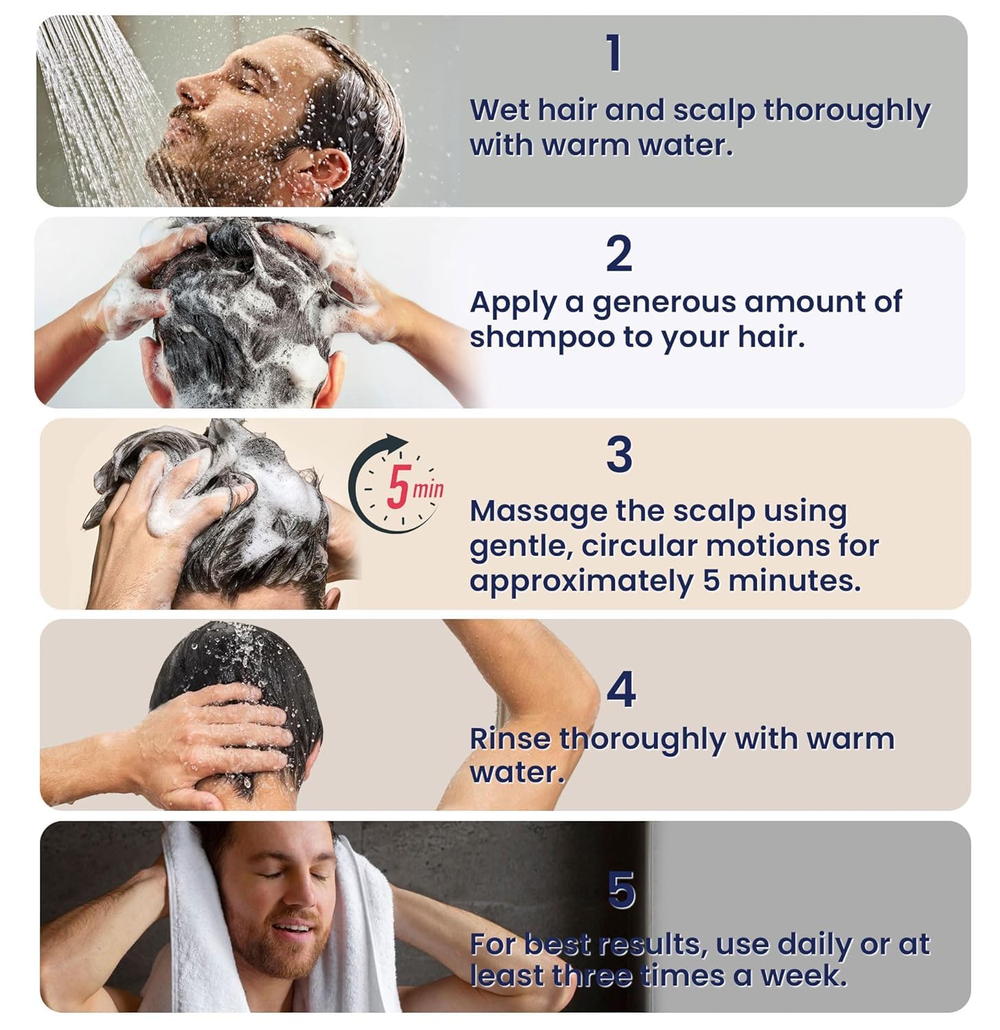 uttse shampoo placed in shower showing easy everyday use