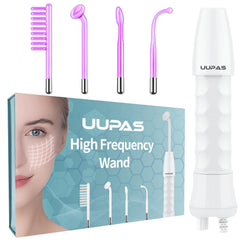 UUPAS front view wand showing compact handheld design and easy grip benefit