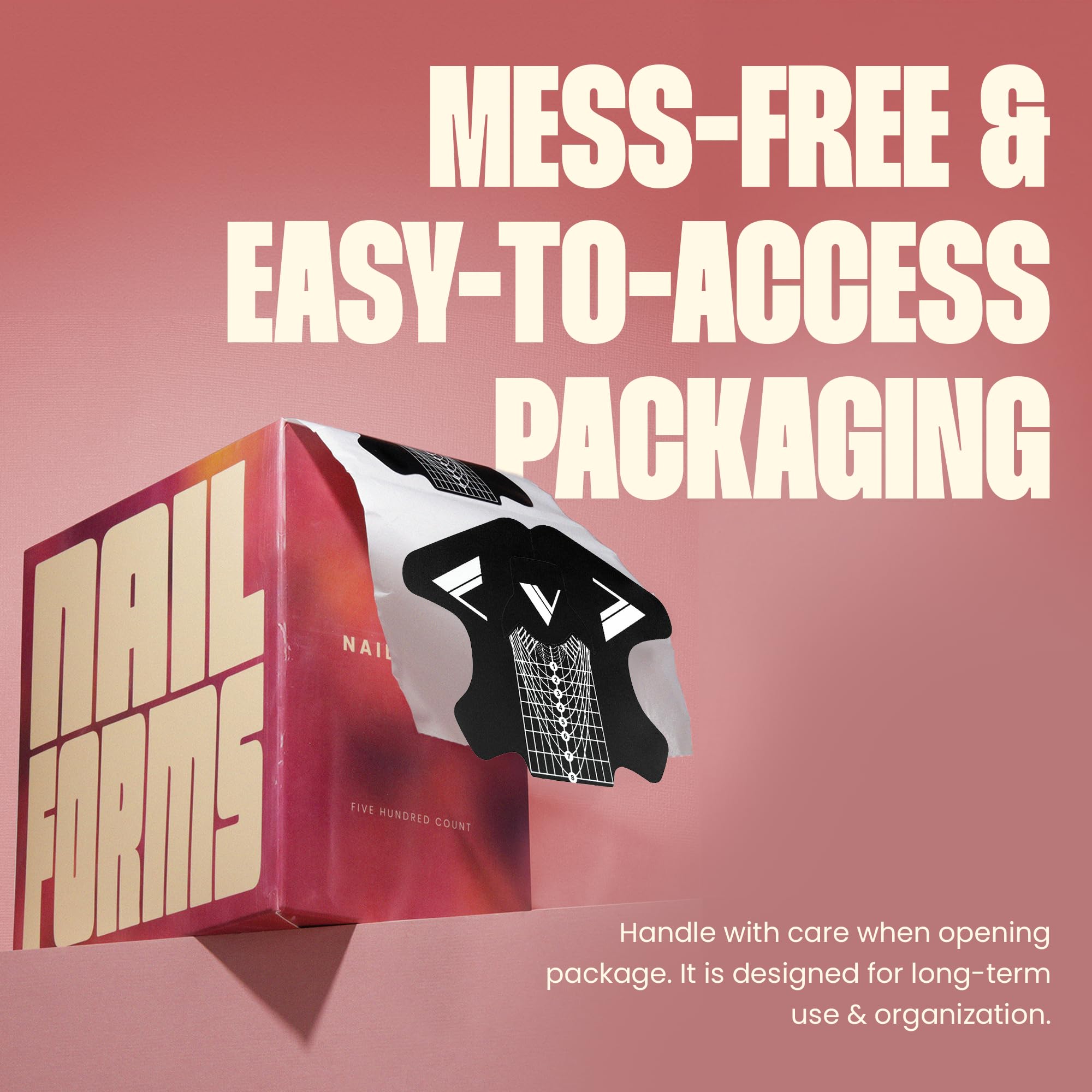 V Beauty Pure close detail of adhesive edge providing secure hold