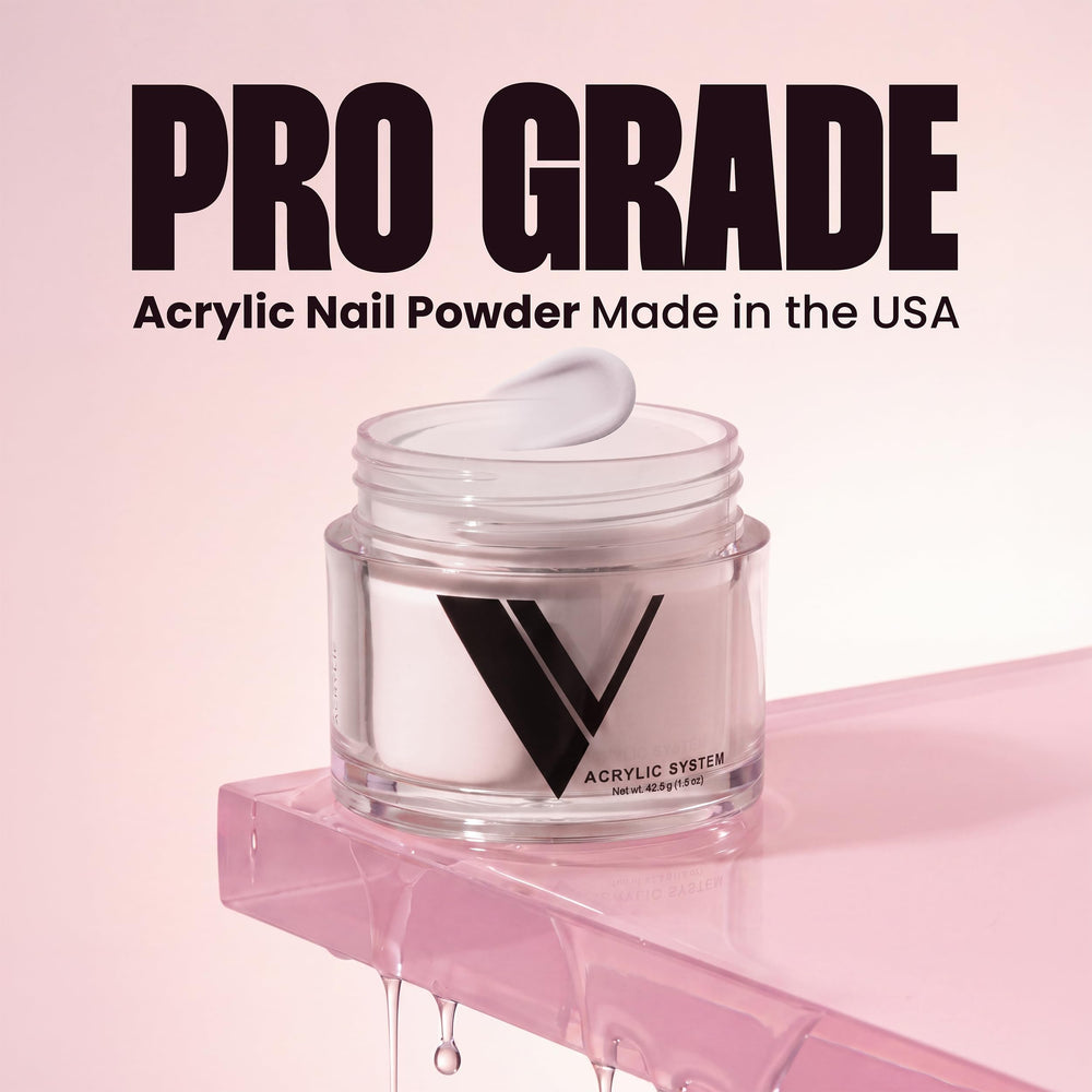 V Beauty Pure 1.5 oz jar beside common items for scale to show compact professional size