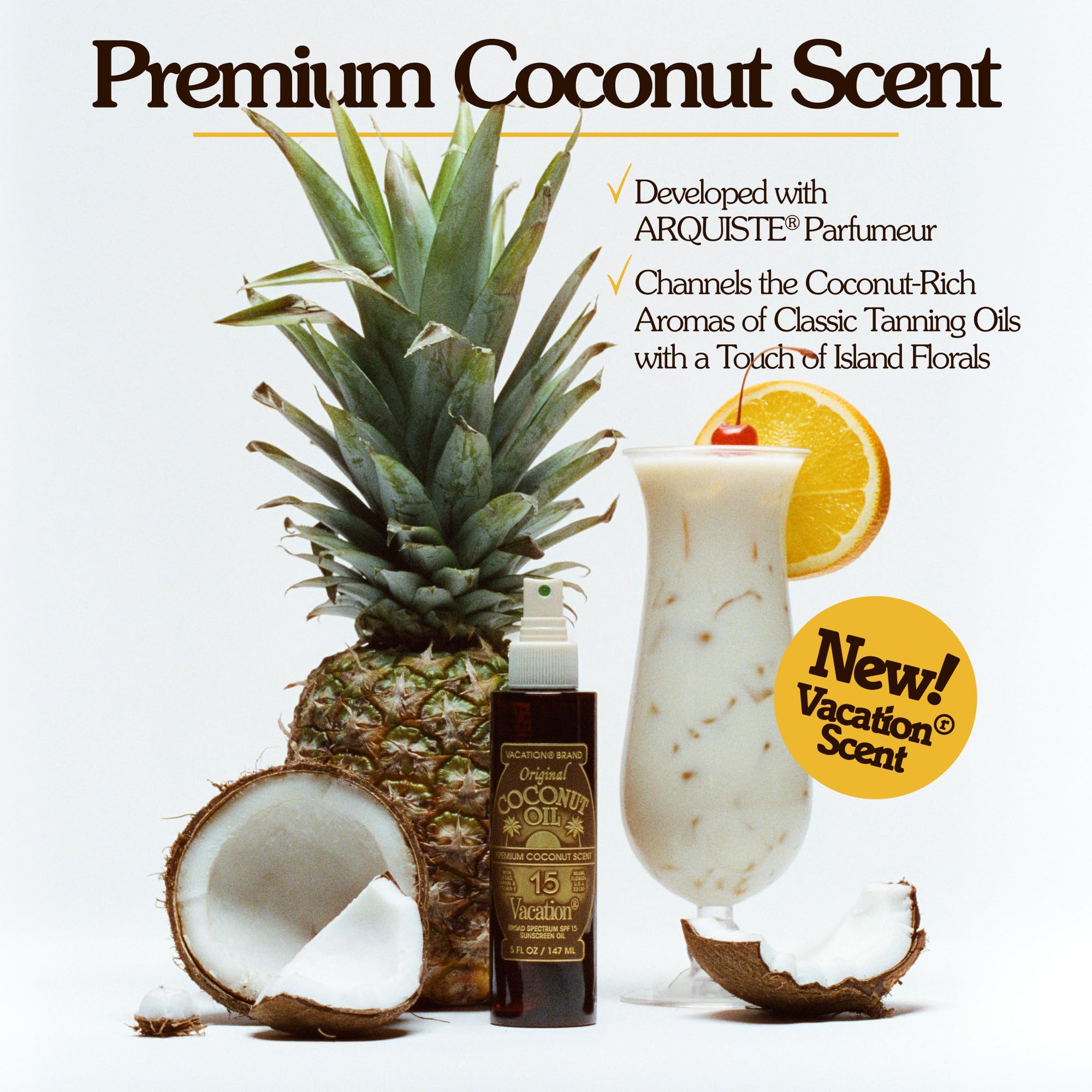VACATION air freshener packaging displaying Coconut Luxe scent for travel