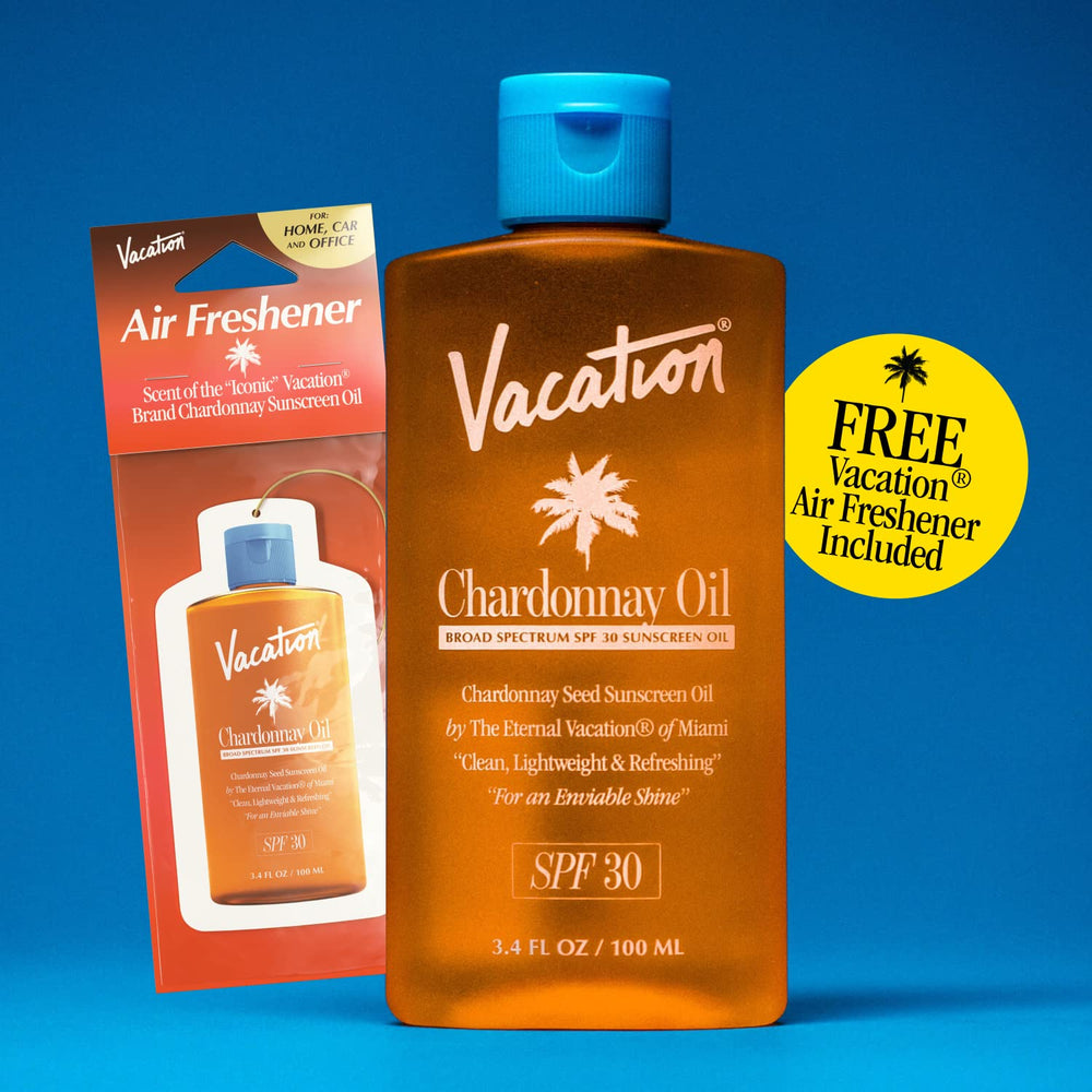 VACATION scent detail with fragrance notes illustrating refined Grand Cuvée aroma benefit