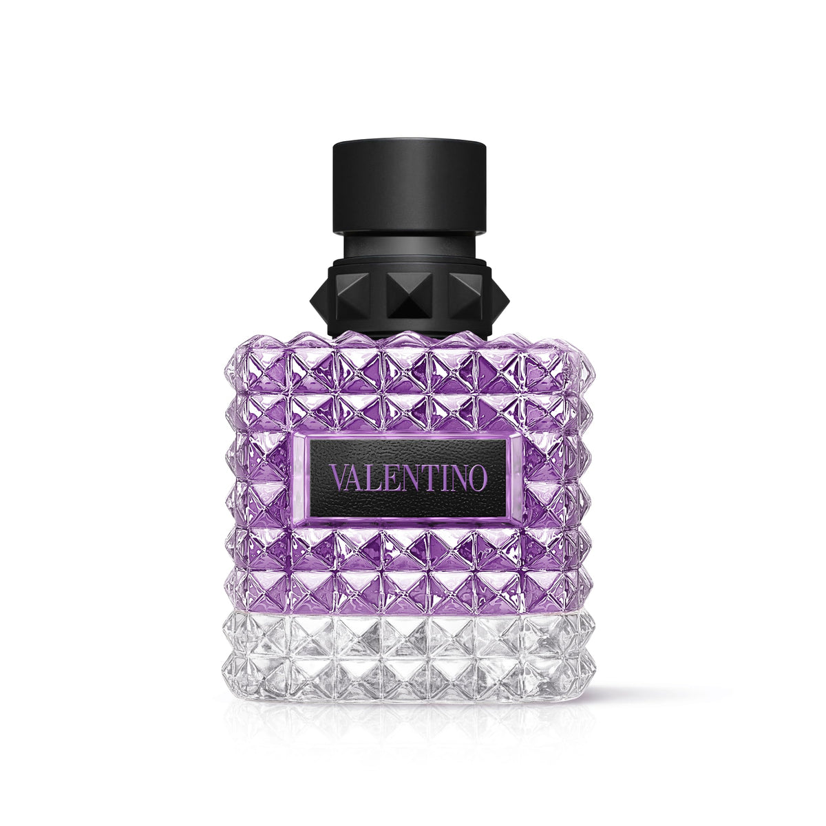 Valentino bottle front view showing elegant design and instant luxury