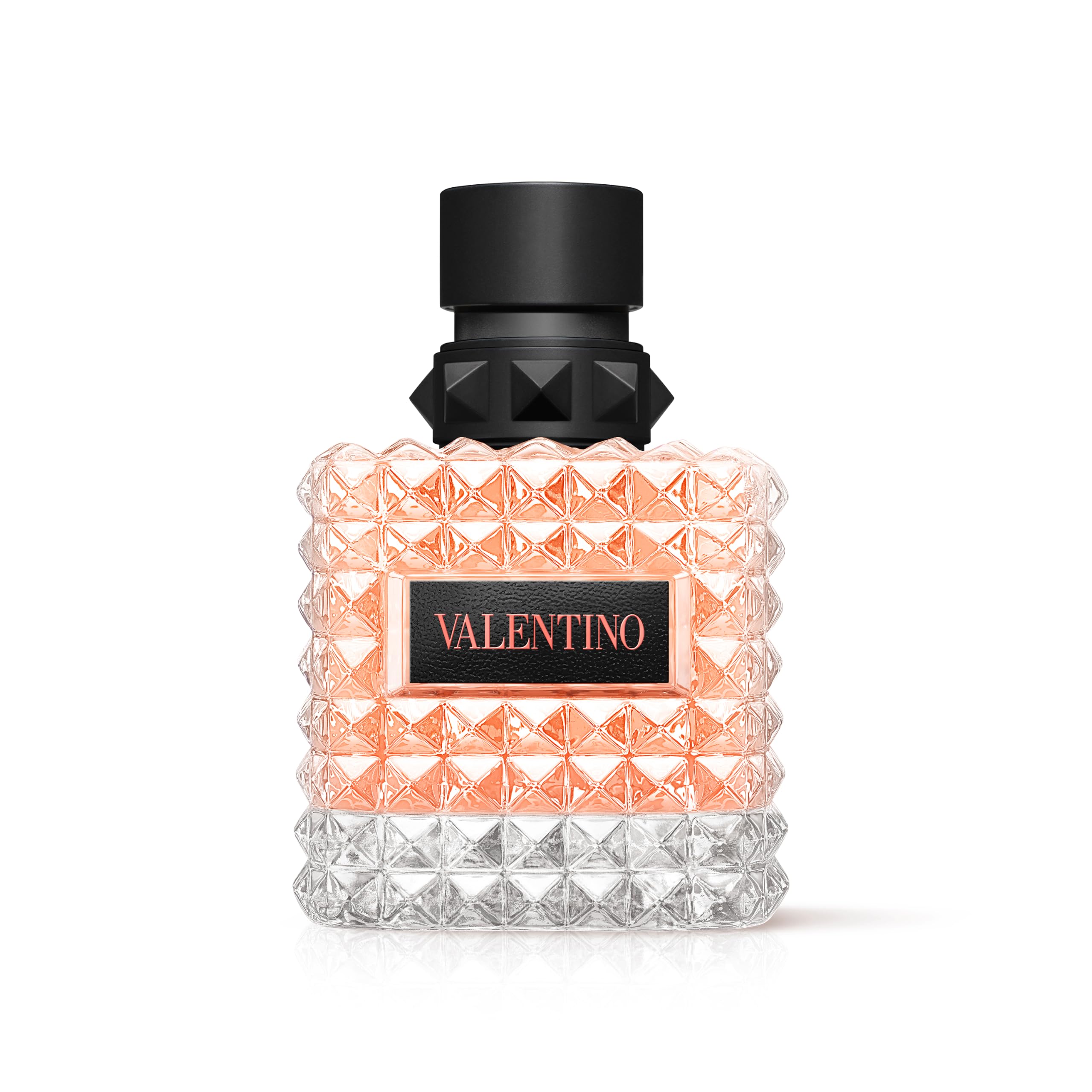 Valentino bottle front view showing elegant design and instant style