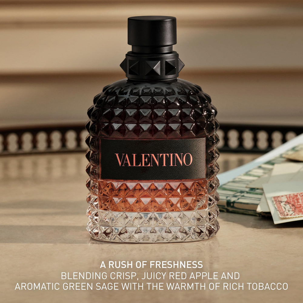 Valentino boxed packaging showing authentic retail presentation and protection