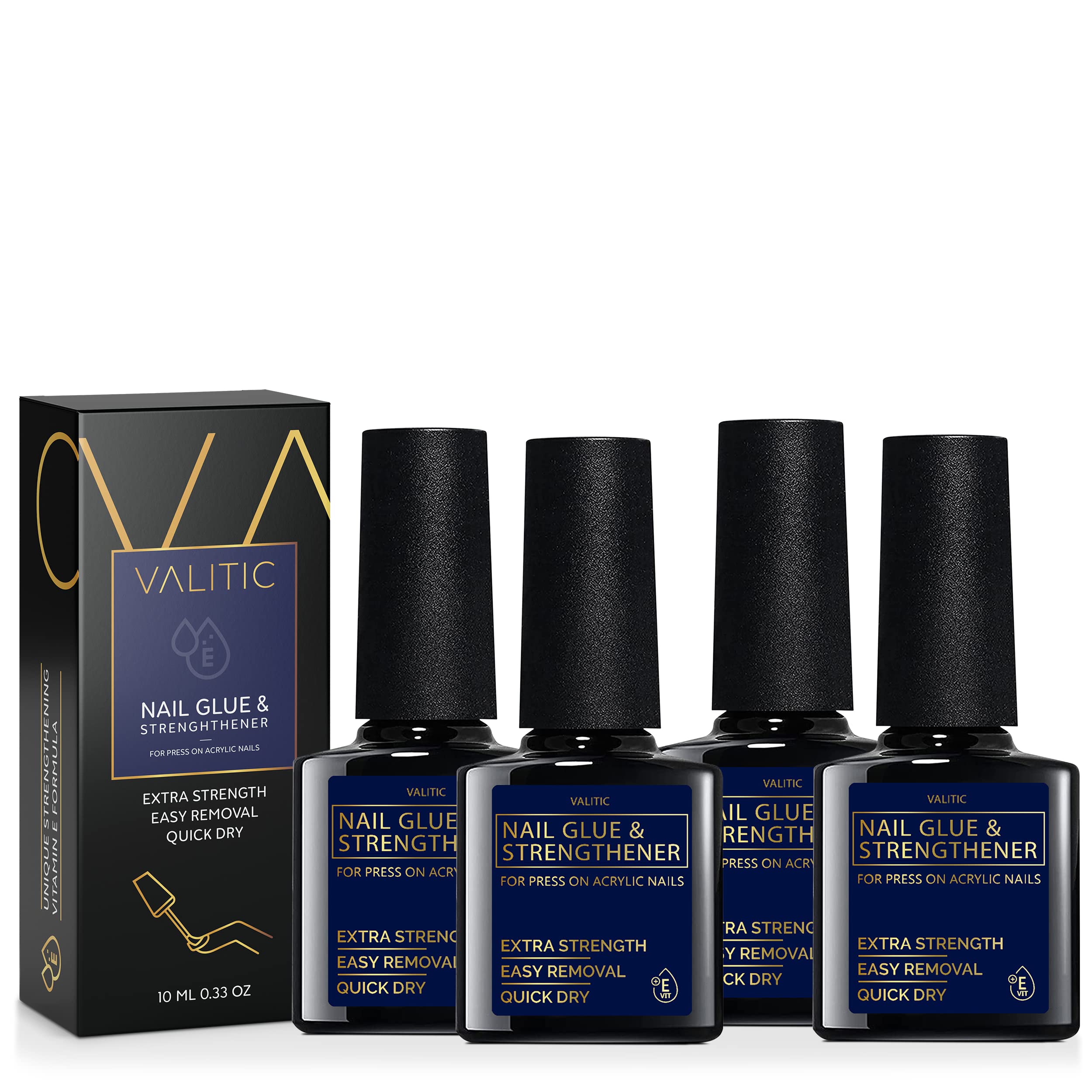 VALITIC front packaging 4-pack showing neat bottles and brand clarity for reliable hold