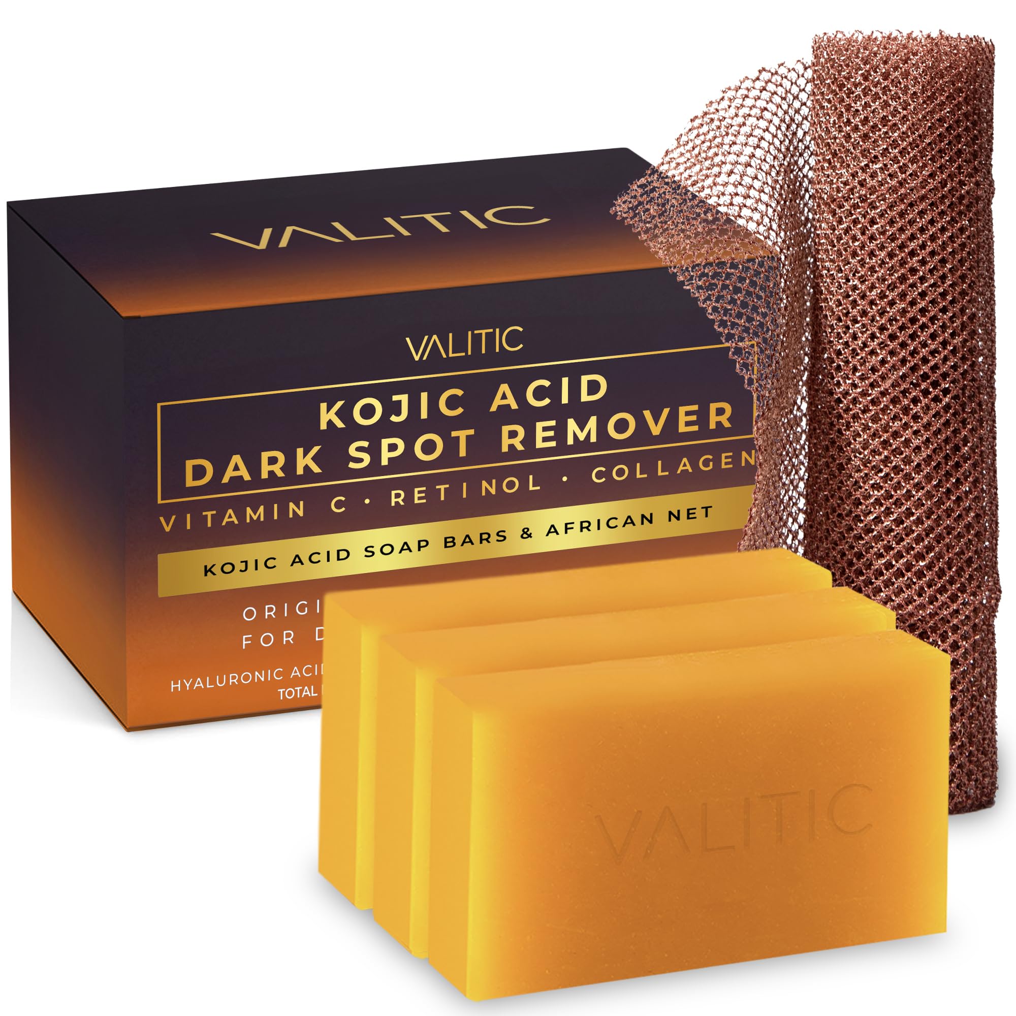 VALITIC front packaging showing three bars and net for visible value