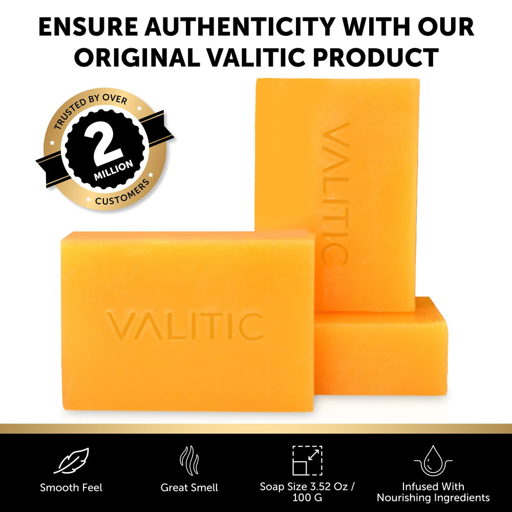 VALITIC turmeric root and soap showing botanical support for skin revival
