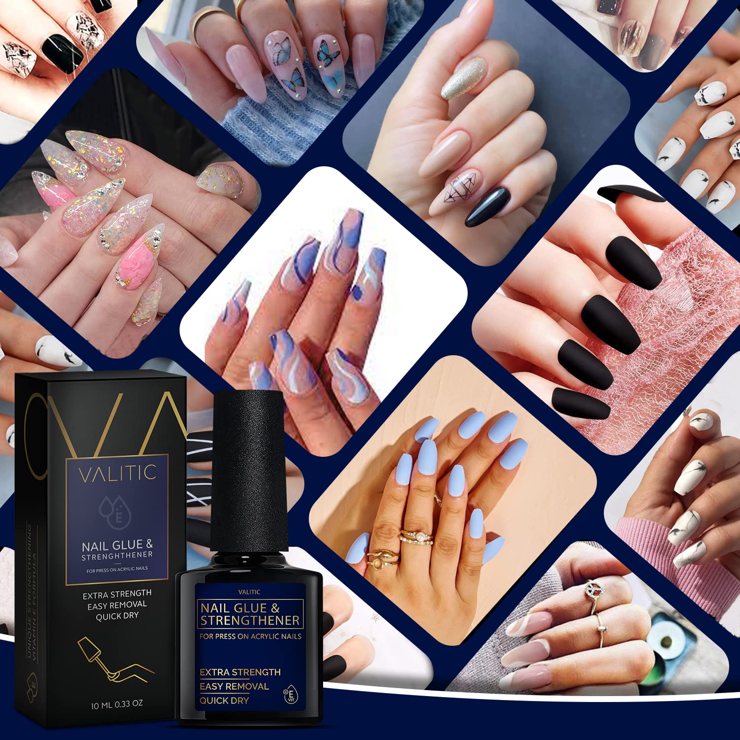 VALITIC in a portable manicure kit showing convenience for touch-ups away from home
