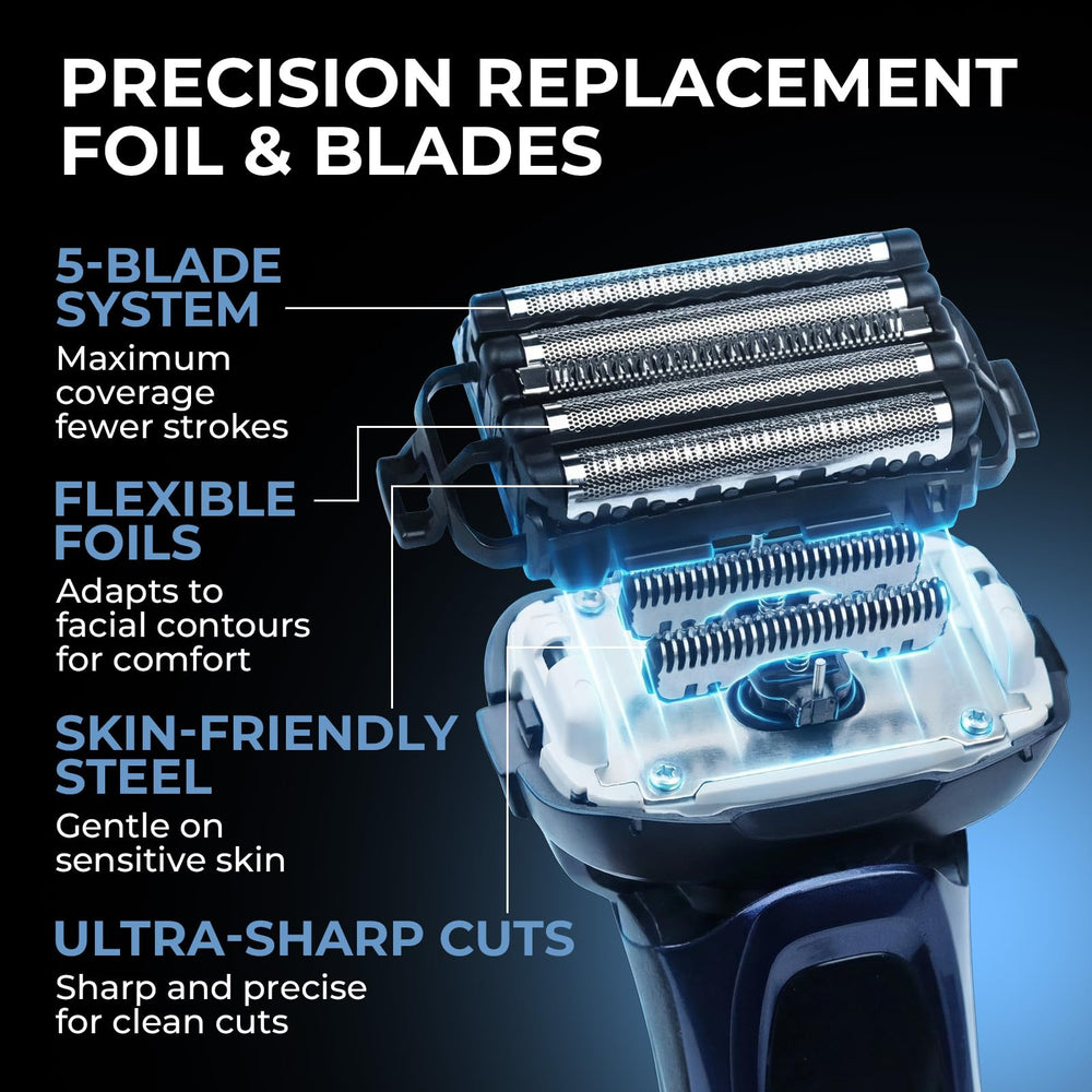VALLNEI inner blades detail showing sharp edges for efficient cutting performance