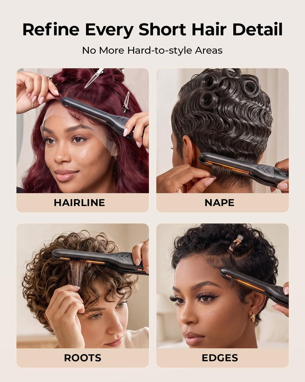 VANESSA PRO size comparison in hand for travel-friendly convenience benefit