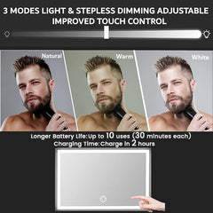 Vanexiss side-angle reflection demonstrating 360-degree visibility benefit