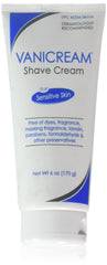 Vanicream front packaging showing 6 oz tube and gentle formula benefits